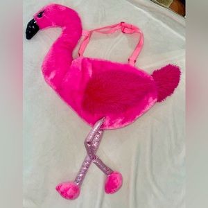 VIP Very important princess Girls pink flamingo bag
